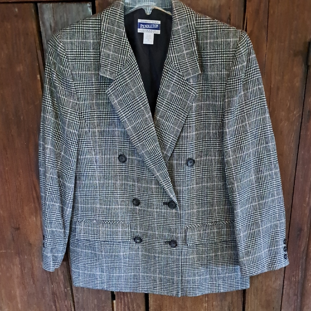 Pendleton Wool Blazer - image 1